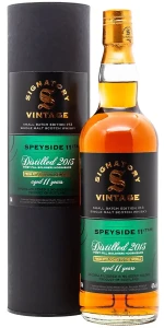 Whisky Signatory Speyside (TAM) 2013 11 yo Small batch #13 0,7L / 48,2%