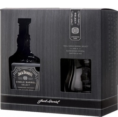 Jack Daniel’s Single Barrel Select ze szklanką Glencairn