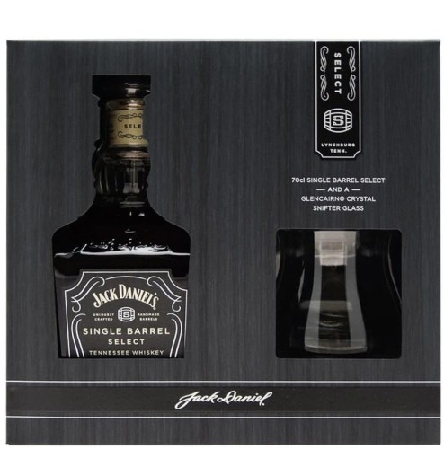 Jack Daniel’s Single Barrel Select ze szklanką Glencairn