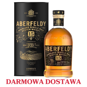 Whisky Aberfeldy 15 yo Cadillac French Wine Cask 0,7L / 43%