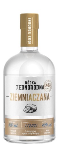 Wódka Jednorodna Ziemniaczana
