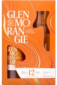 Whisky Glenmorangie 12 yo The Orginal ze szklankami 0,7L / 40%