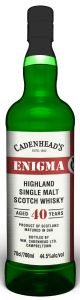 Whisky Cadenhead's Enigma 40 yo Highland 0,7L / 44,5%