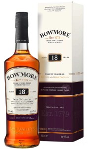 Whisky Bowmore 18 yo Deep & Complex 0,7L / 43%