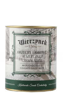 Orzechy laskowe w mlecznej czekoladzie Wierzynek 150g