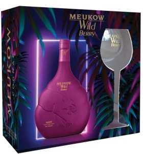 Likier Meukow Wild Berry z kieliszkiem 0,7L / 30%