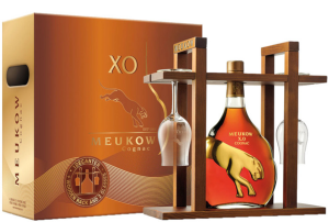 Koniak Meukow XO z kieliszkami 0,7L / 40%