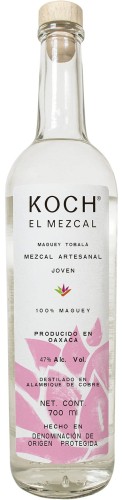 Mezcal Koch Artesanal Tobala Joven