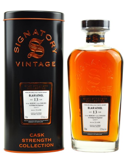 Signatory Vintage Blair Athol 13 yo 2011 Cask Strength