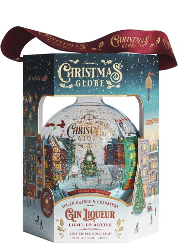 Christmas Globe Gin Liqueur Spiced Orange & Cranberry