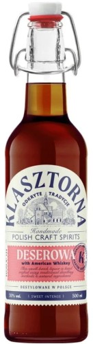 Klasztorna Deserowa with American whiskey