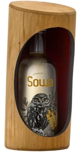 Dębowa Polska Sowa Golden w dziupli