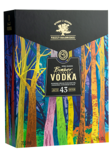 WÓDKA BIMBER STARZONY 2024 - Z 2 KIELISZKAMI 0,7L / 43%
