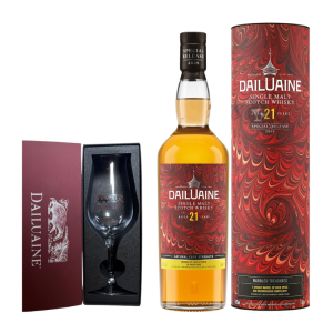 Whisky Dailuaine 21 yo Marbled Treasures Special Release 2025 0,7L / 54,3% + kieliszek degustacyjny Amber Glass