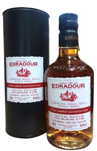 Whisky Edradour 12 yo 2012 Cabernet Sauvignon Cask 705-708 0,7L / 48,2%