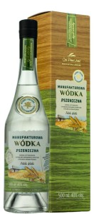 Wódka Manufakturowa Pszeniczna w kartoniku 0,5L / 40%