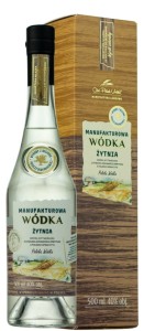 Wódka Manufakturowa Żytnia w kartoniku 0,5L / 40%