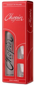 Wódka Chopin Rye + 2 kieliszki 0,7L / 40%
