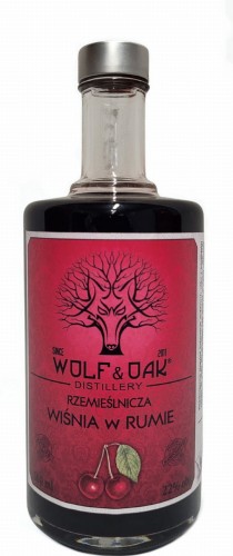 Nalewka Wiśnia w Rumie Wolf &amp; Oak