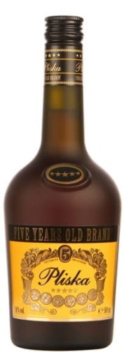 Brandy Pliska 5 yo 0,5L
