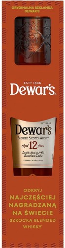 Dewar's 12 yo ze szklanką