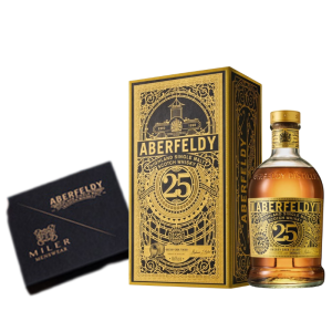 Whisky Aberfeldy 25 YO 125TH Anniversary 0,7L / 40% + Poszetka od Tomasza Milera