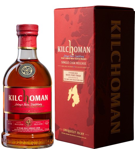 Kilchoman 9 yo White Port Single Cask