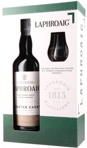 Whisky Laphroaig Quarter Cask ze szklankami 0,7L / 48%