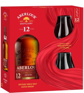 Whisky Aberlour 12 yo + 2 szklanki 0,7L / 40%