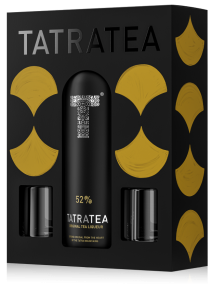 Likier Tatratea Original z kieliszkami 2025 0,7L / 52%