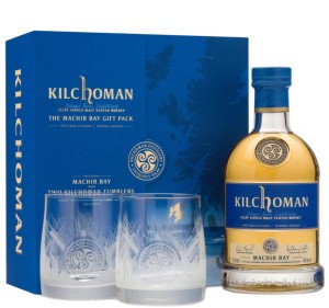 Whisky Kilchoman Machir Bay ze szklankami 0,7L / 46%