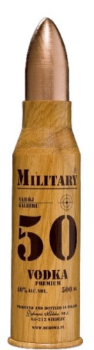 Wódka Dębowa Polska Military Nabój 0,5L