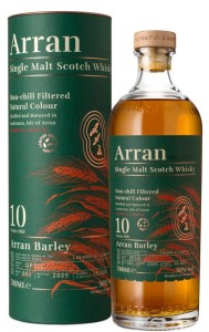 Whisky Arran 10 yo Arran Barley batch 001 2025 0,7L / 50%