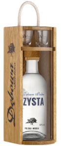 Wódka Dębowa Czysta z dwoma kieliszkami 0,7L / 40%
