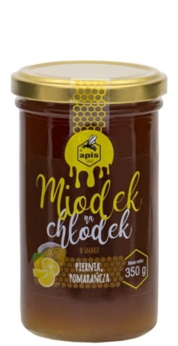Miodek na Chłodek Piernik Pomarańcza Apis 350g