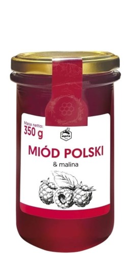 Miód Polski Malina Apis 350g
