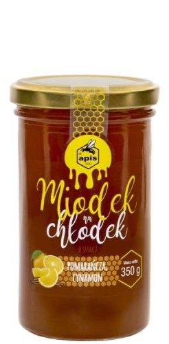 Miodek na Chłodek Pomarańcza Cynamon Apis 350g