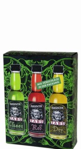 Absynt Tabu mini pack 3x 0,05L