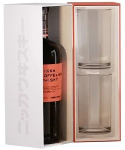 Whisky Nikka Coffey Grain ze szklankami 0,7L / 45%