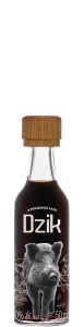 Wódka Dębowa Polska Black Dzik mini 0,05L / 40%