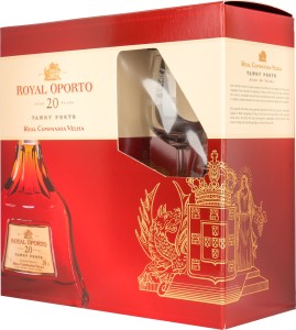 Porto Royal Oporto 20 yo Tawny z kieliszkami 0,75L / 20%