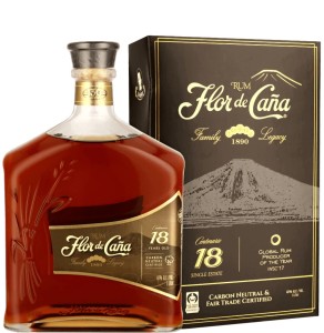Rum Flor de Cana 18 yo 0,7L / 40%