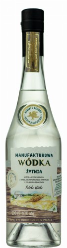 Wódka Manufakturowa Żytnia 0,5L