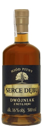 Miód Pitny Apis Serce Dębu Dwójniak 0,5L