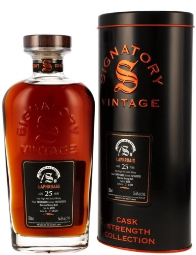 Signatory Laphroaig 25 yo 2000 Symington's Choice #4078