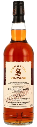 Signatory Caol Ila 2013 12 yo 100Proof