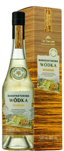Wódka Manufakturowa Miodowa w kartoniku