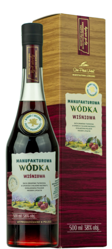 Wódka Manufakturowa Wiśniowa w kartoniku
