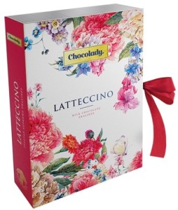 Praliny Chocolady Latteccino książka 150g