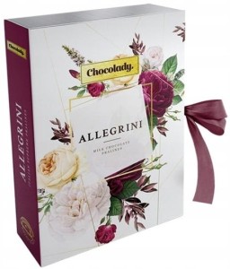 Praliny Chocolady Allegrini książka 150g